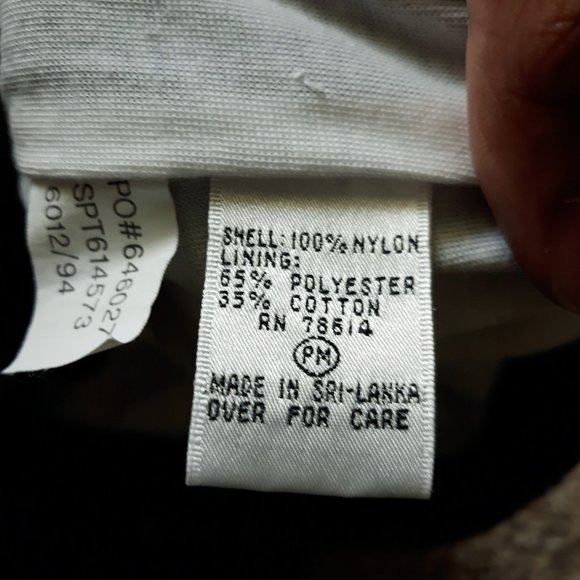 VTG 80s Sunterra Track Suit Set Jacket Pants Size Medium Petite Green Blue Red - Picture 9 of 9